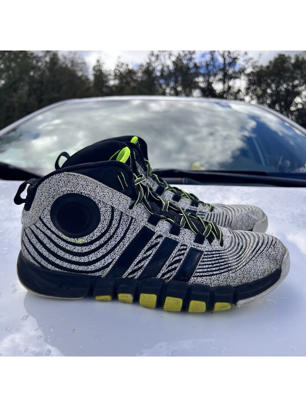 Adidas D HOWARD 4 Dwight Tech Fit Sprint Web Basketball Shoes G67356 Men's US13